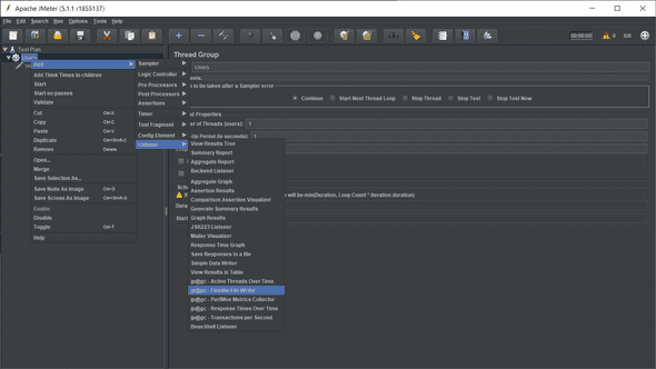 JMeter Flexible file writer