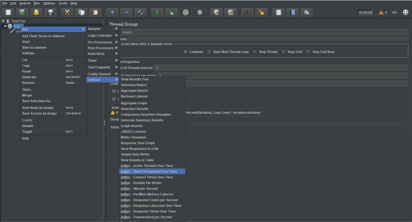 JMeter Throughput