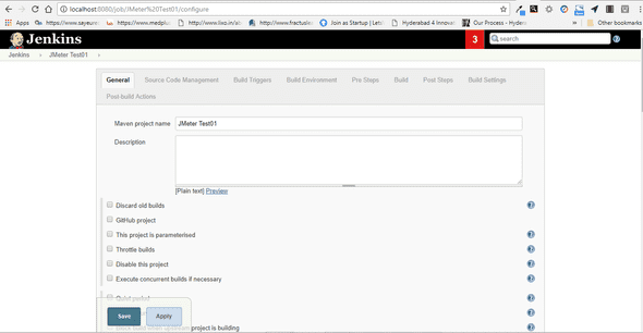 integration of jenkins with jemter