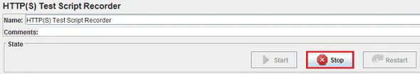 record traffic in jmeter