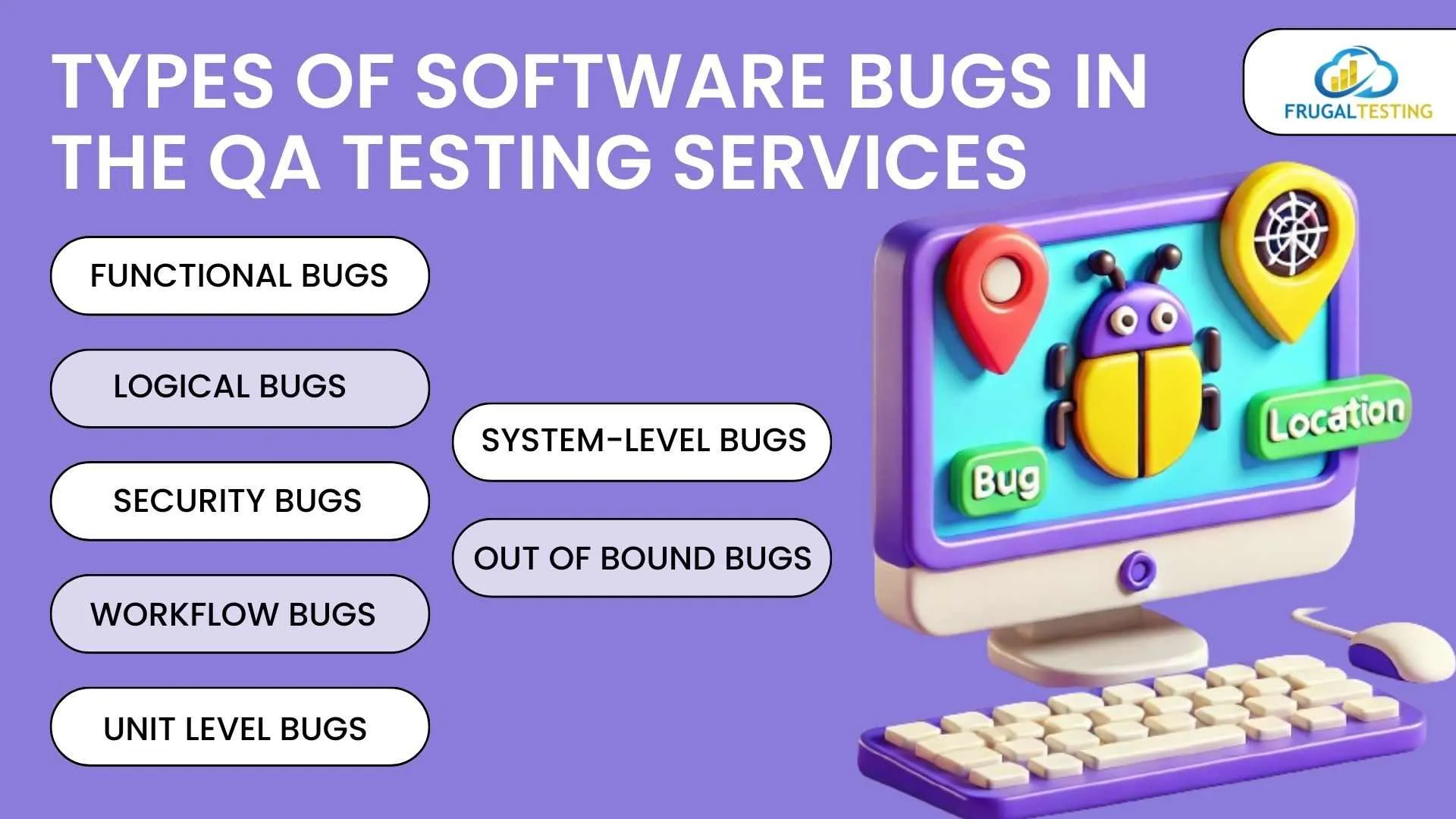 Types of Software Bugs in the QA Testing Service