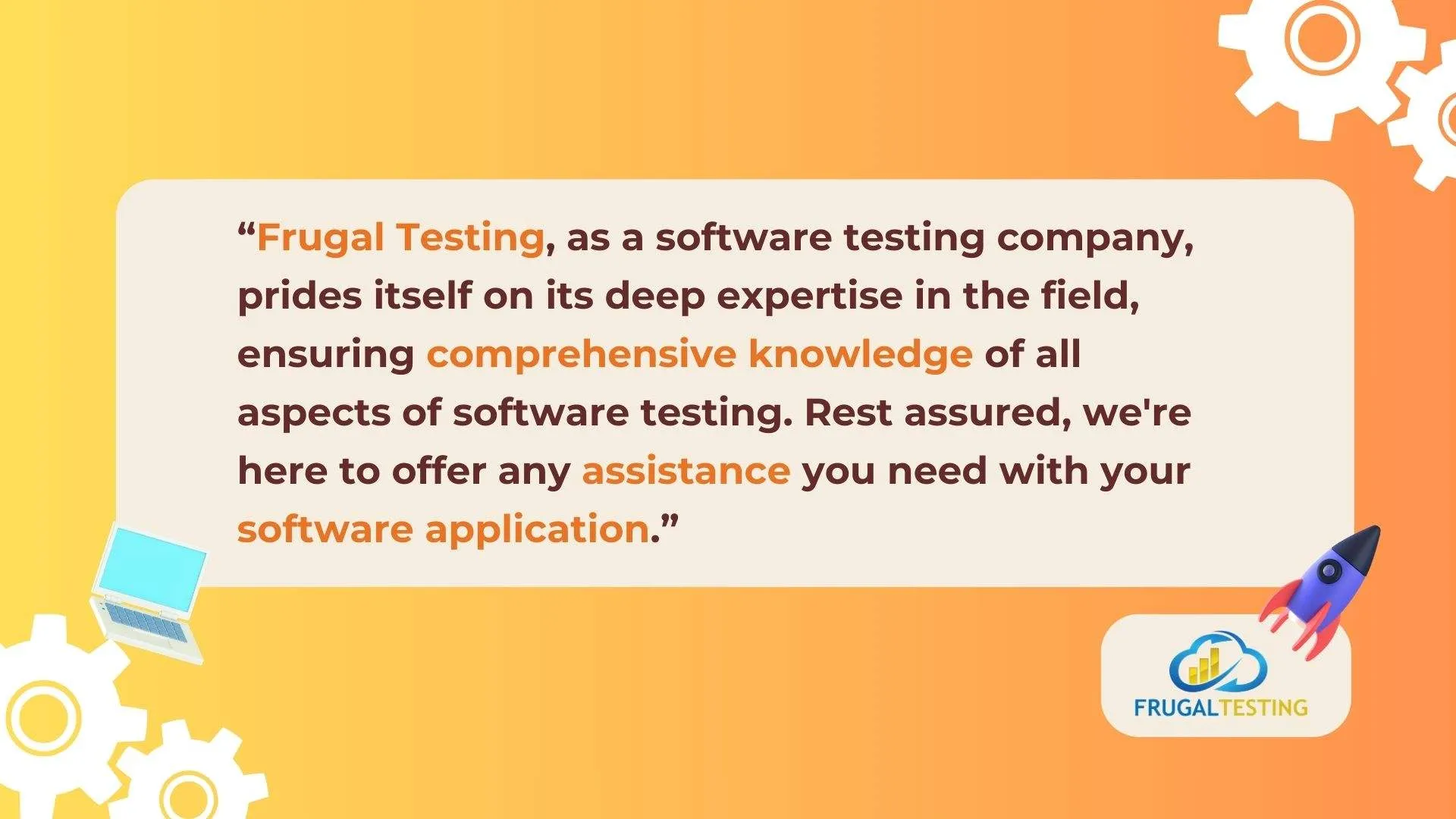 Frugal Testing: Expert software testing assistance.
