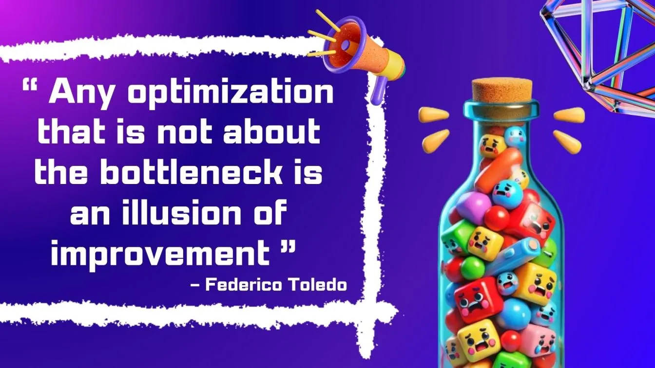 Focus on bottlenecks for real optimization