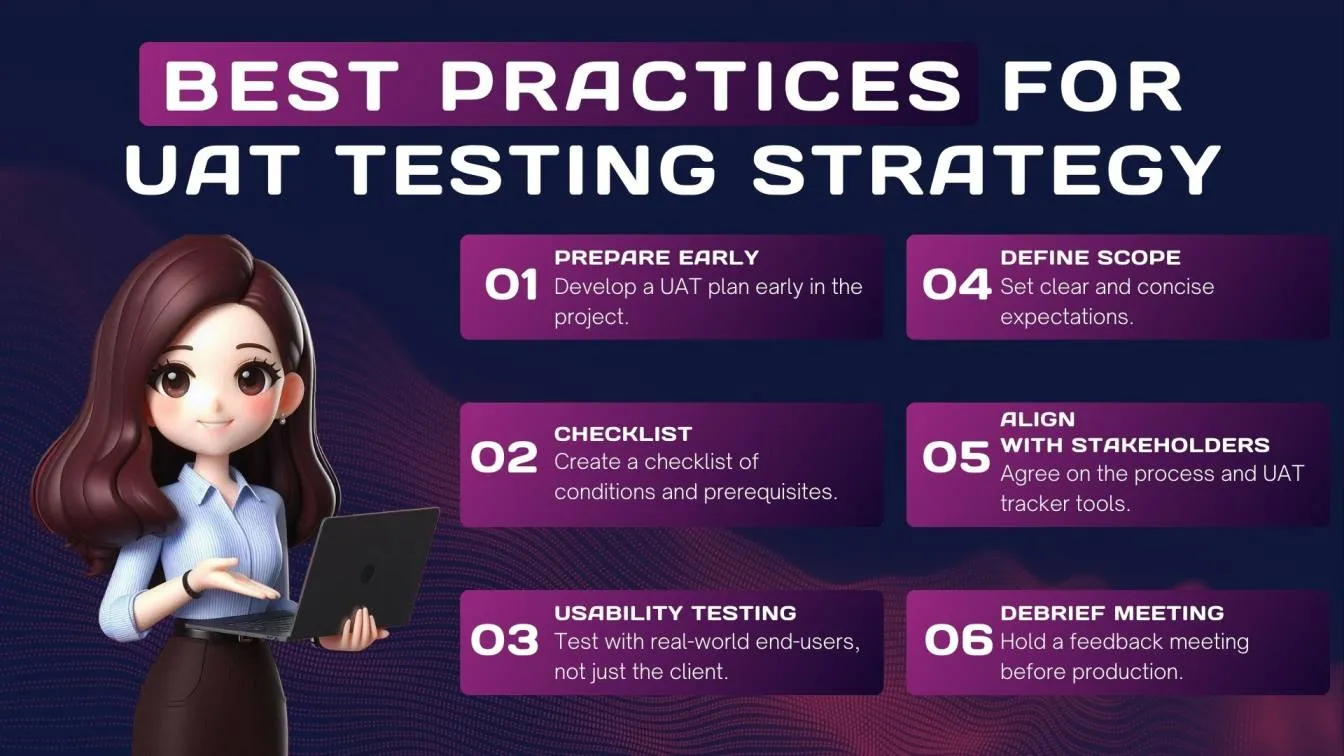 Best Practices for UAT Testing Strategy