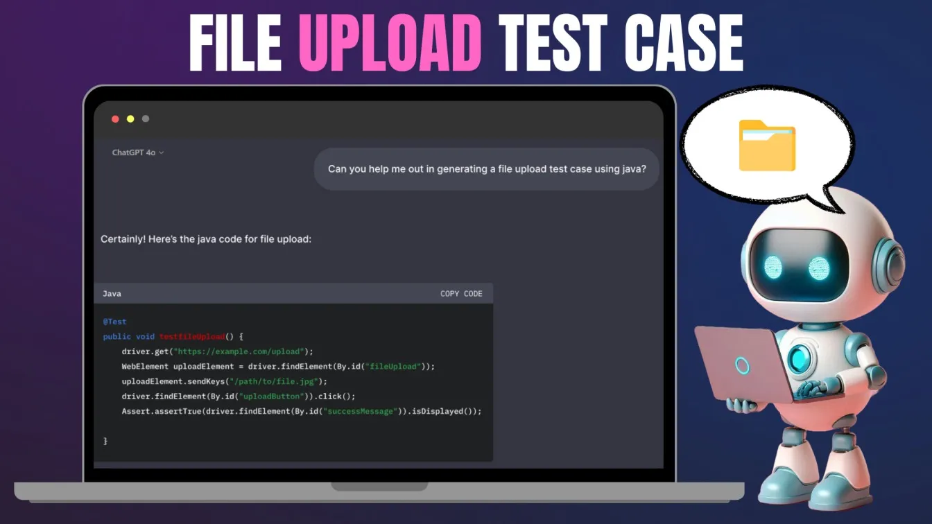 java code for file upload: