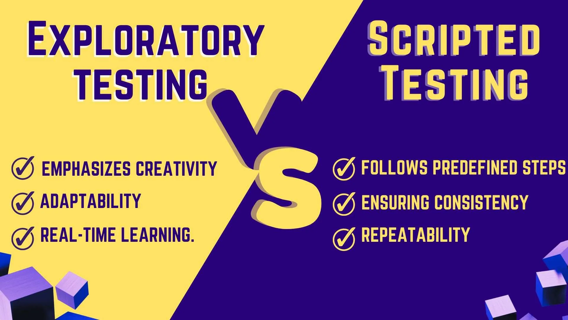 Exploratory vs. Scripted Testing Comparison