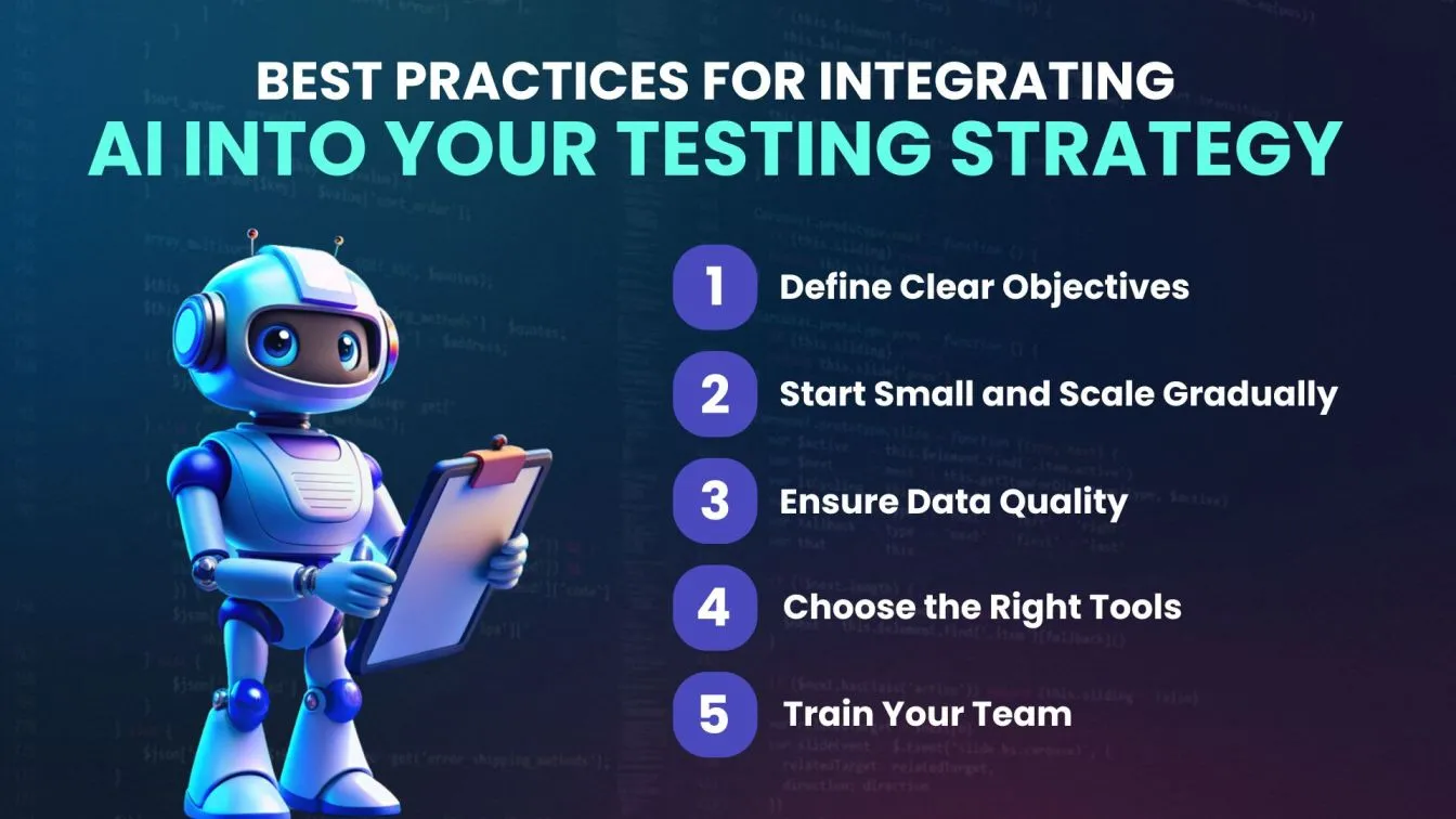 Best Practices for Integrating AI into Your Testing Strategy