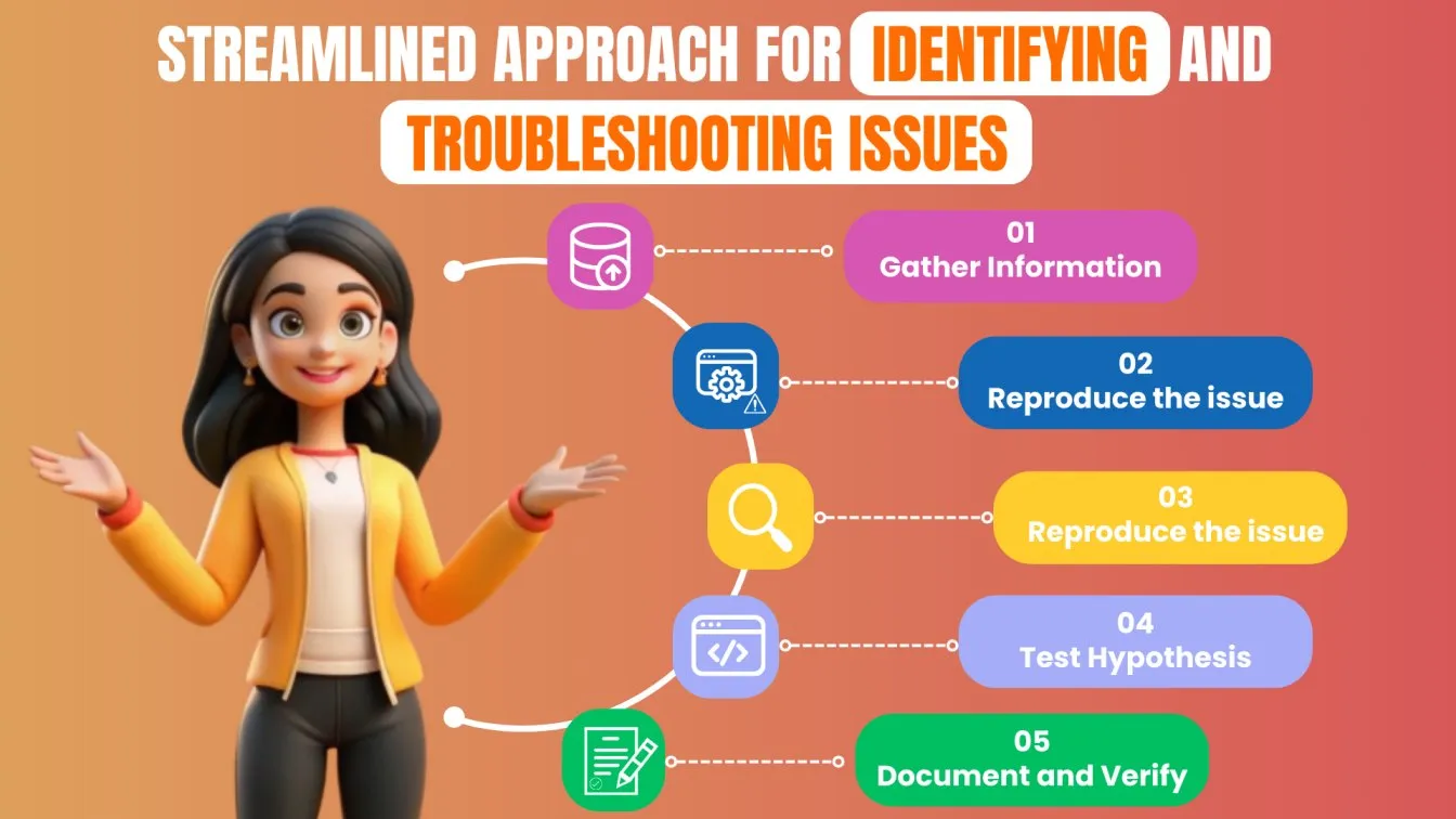 Streamlined approach for identifying and troubleshooting issues
