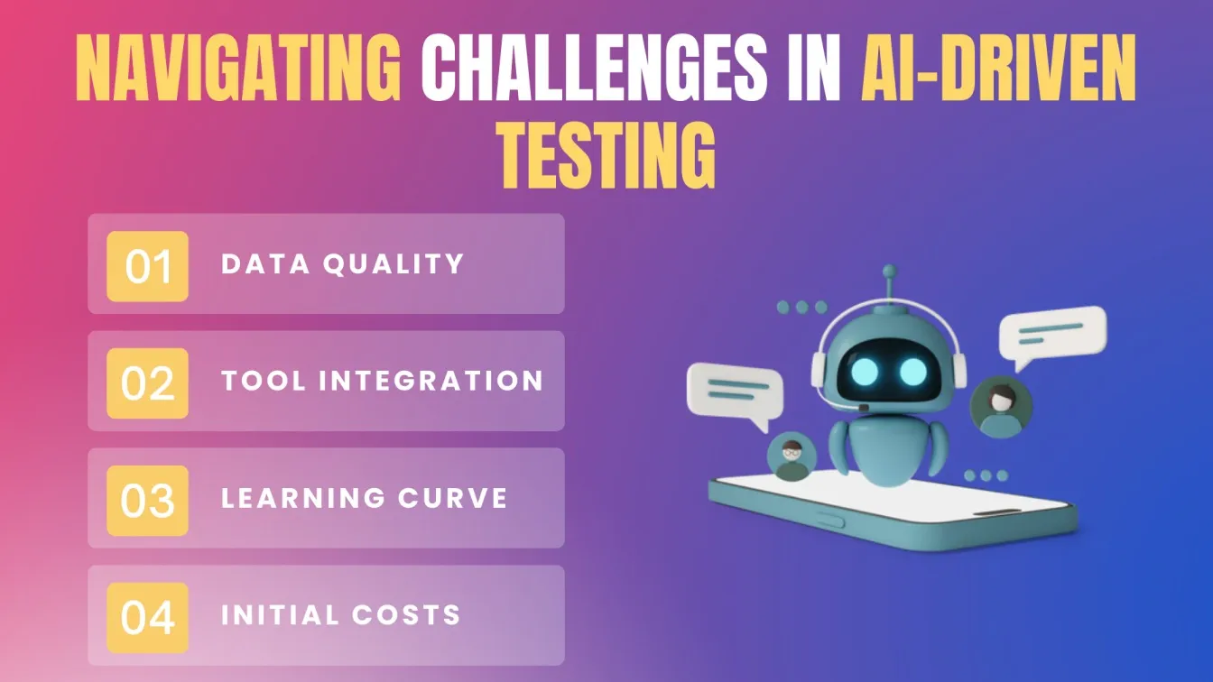Navigating Challenges in AI-Driven Testing