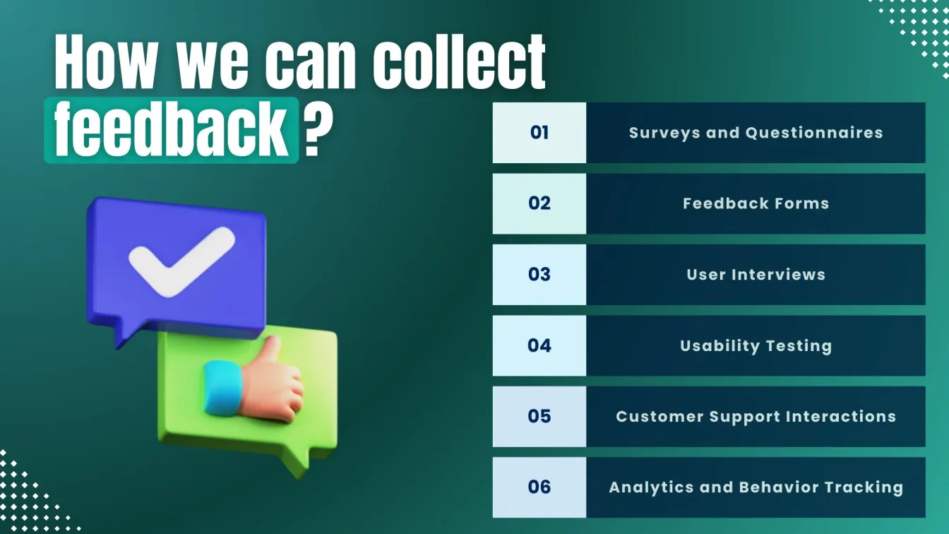 How we can collect Feedback
