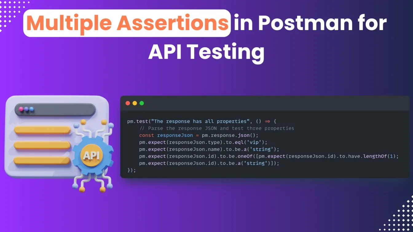 Multiple Assertions in Postman for API Testing