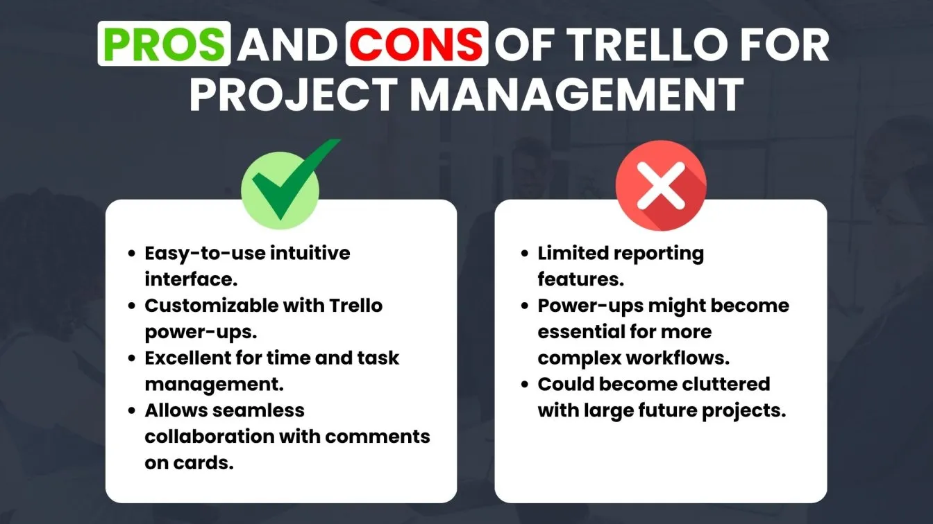 Pros and Cons of Trello for Project Management