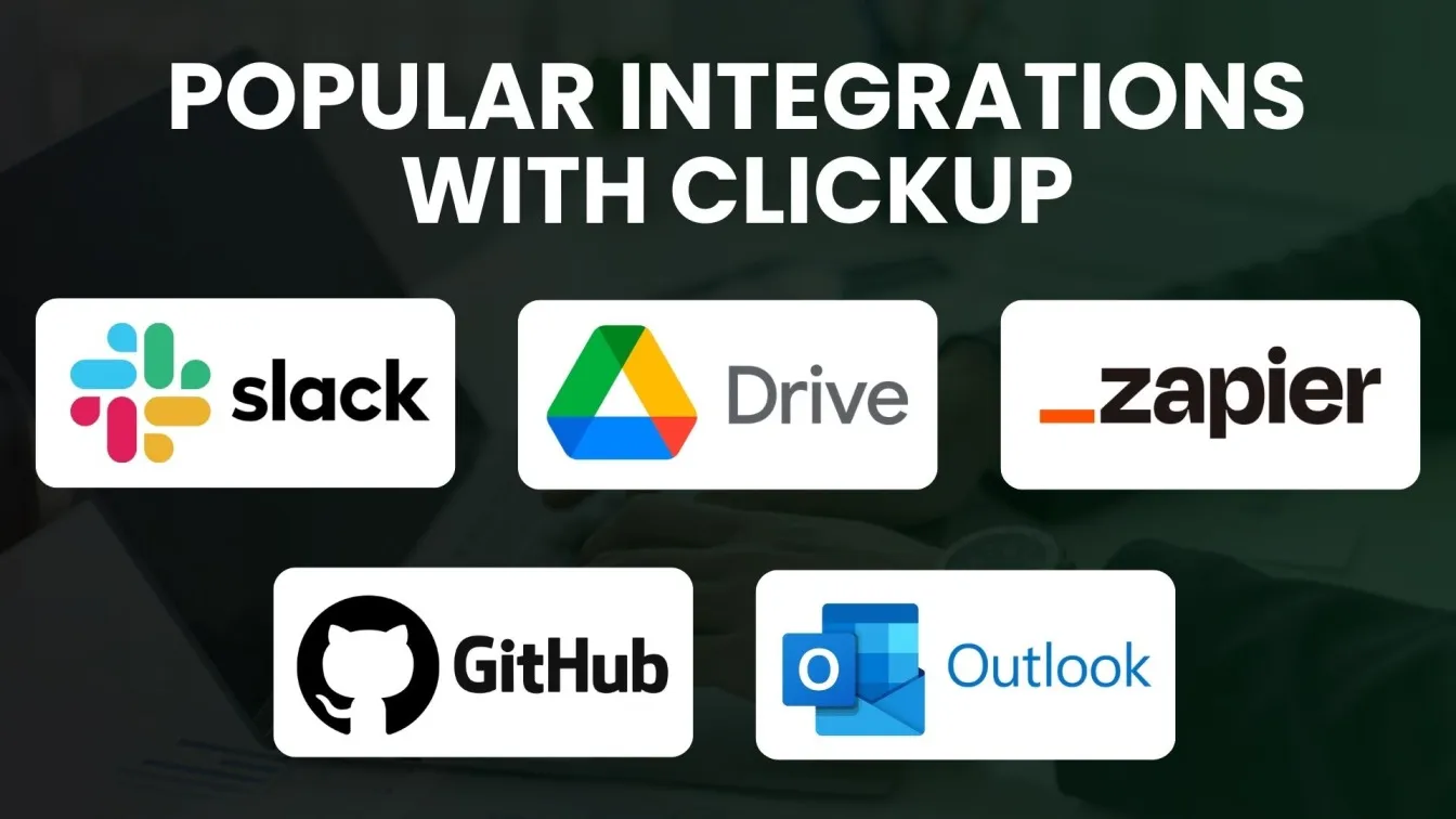 Popular Integrations with ClickUp