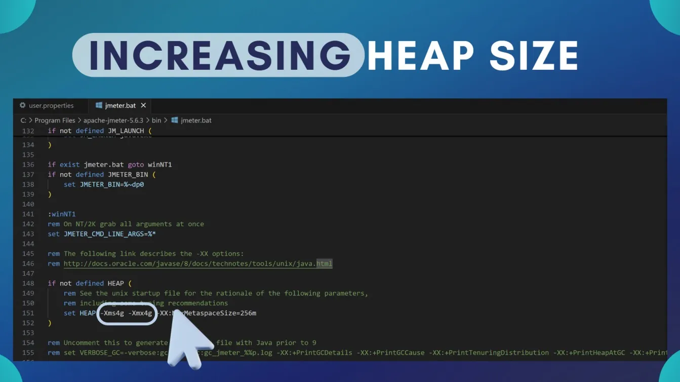 Increasing Heap size