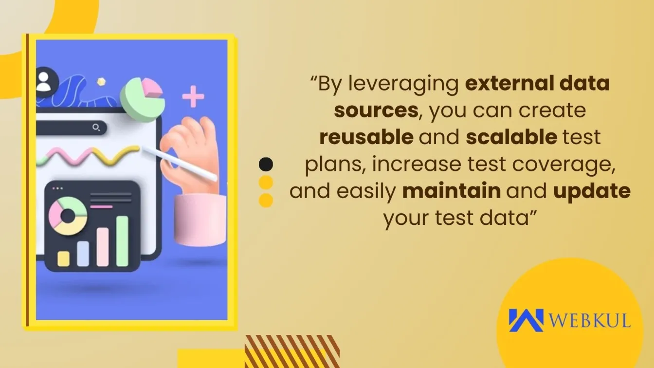 External data enhances scalable test plans