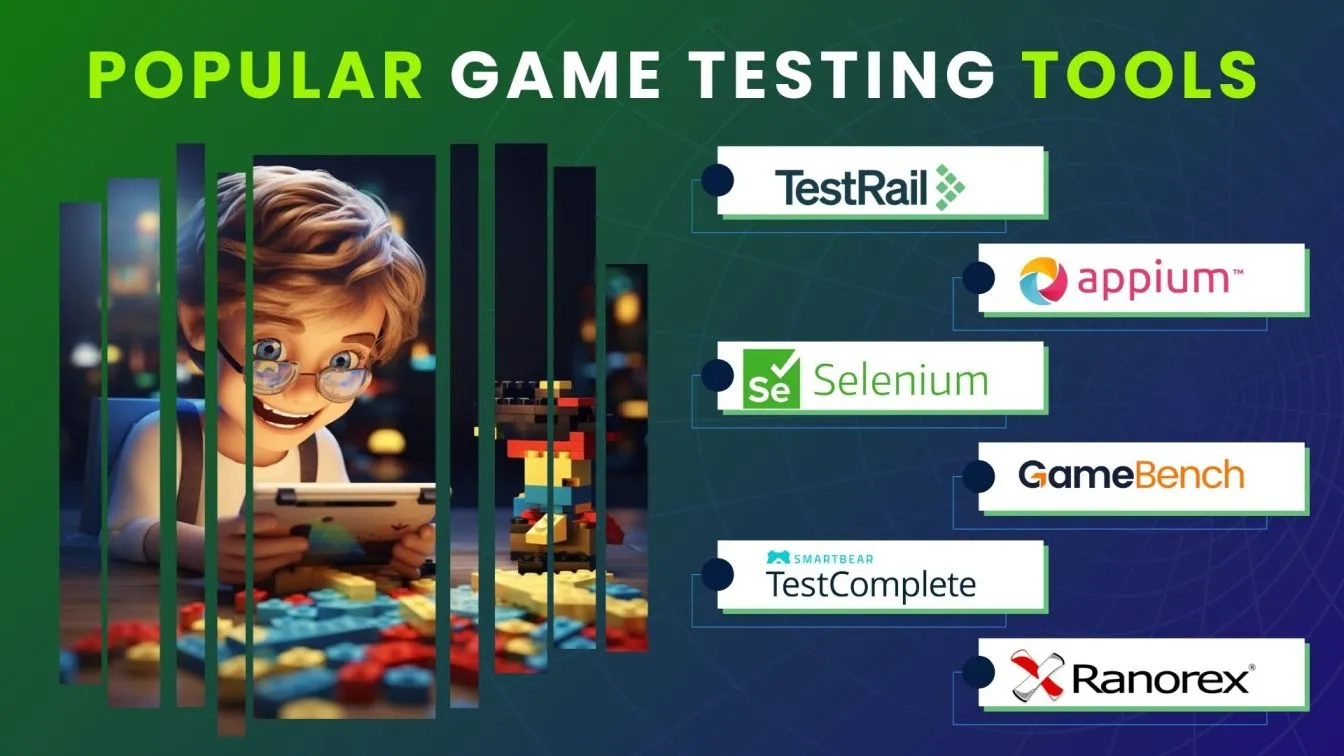 Popular game testing tools
