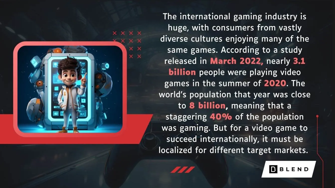 Video games must be localized for international success.