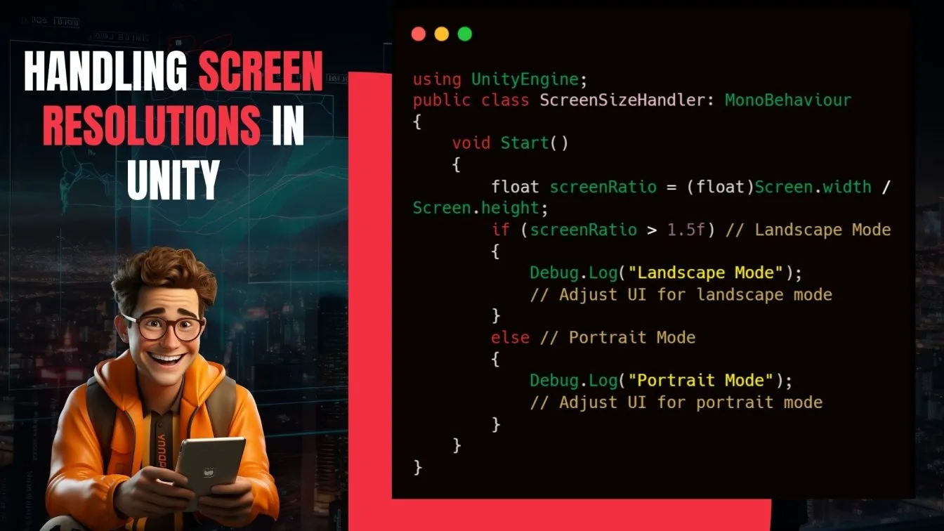 Handling Screen Resolutions in Unity