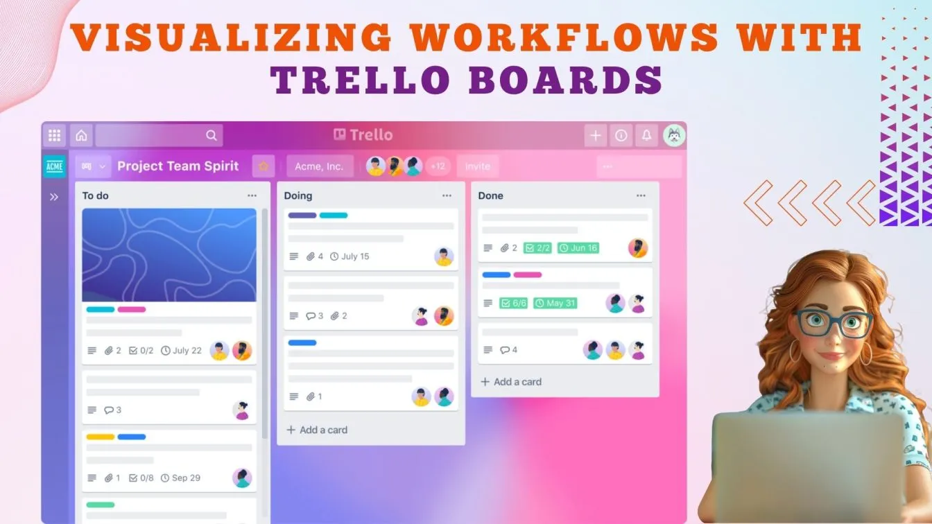 Visualizing Workflows with Trello Boards