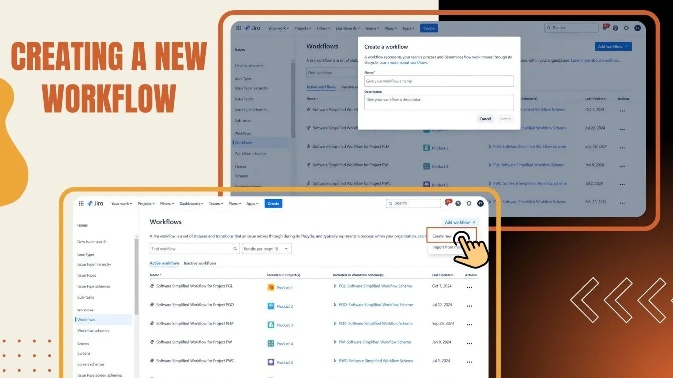 Creating a New Workflow