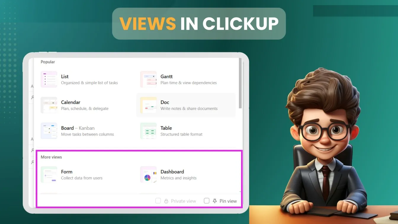 Views in ClickUp