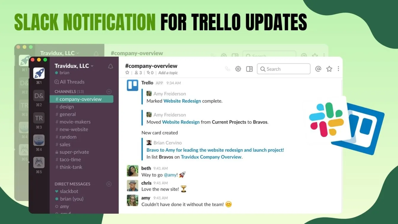 Slack Notification for Trello Updates