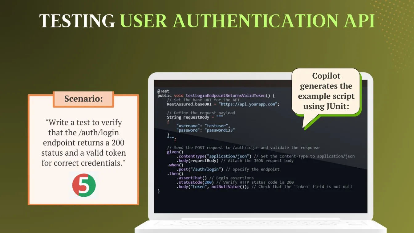 Testing User Authentication API