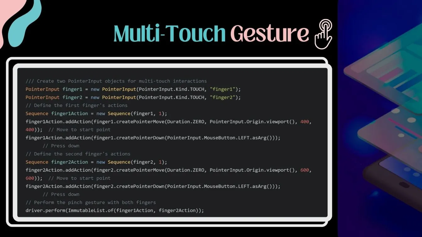 Multi-Touch Gesture