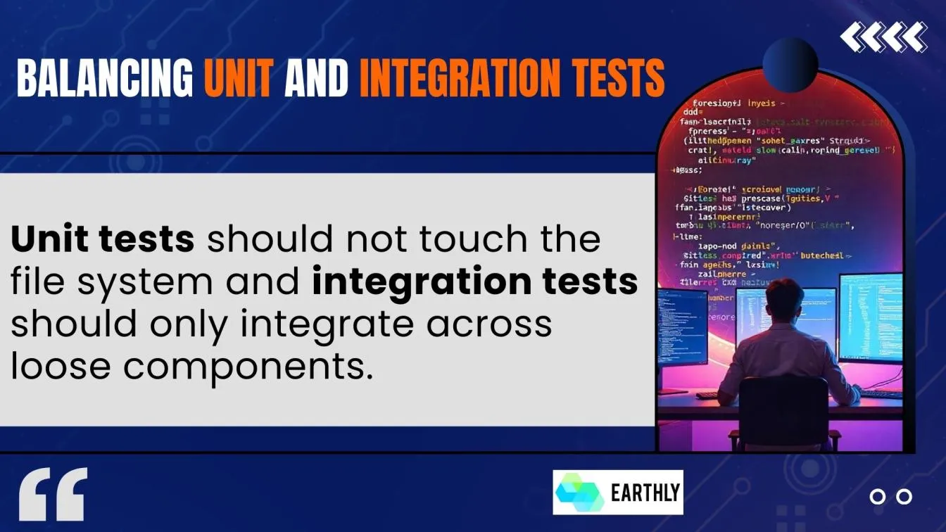 Balancing Unit and Integration Tests