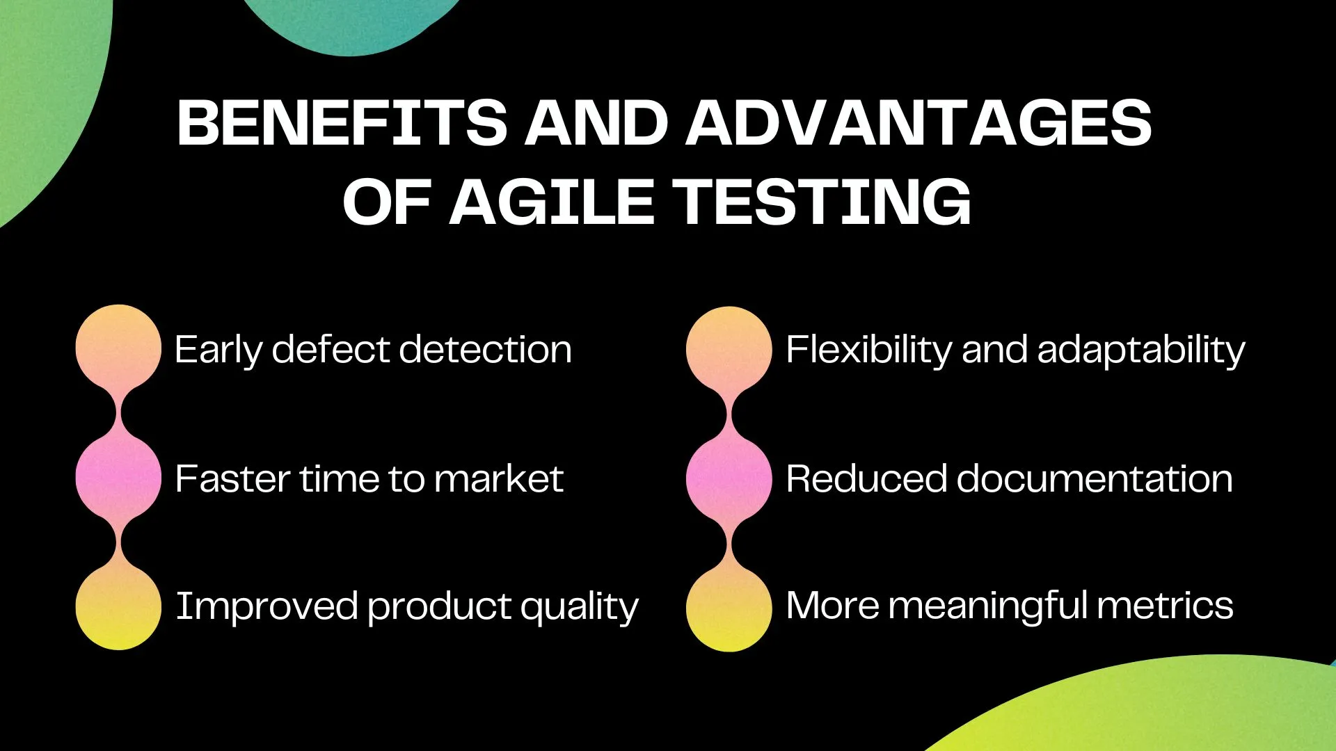 Advantages of Agile Testig