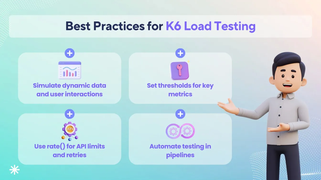 Best Practices for K6 Load Testing