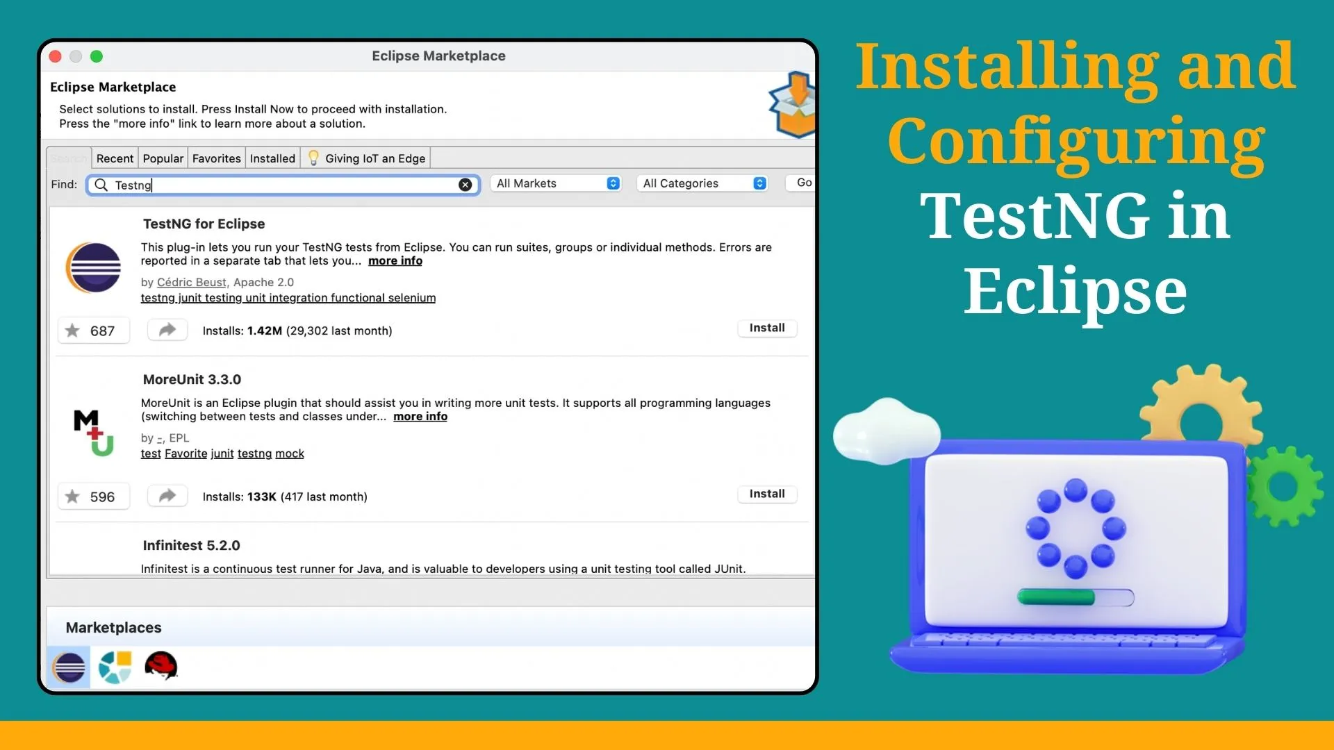Installing and Configuring TestNG in Eclipse