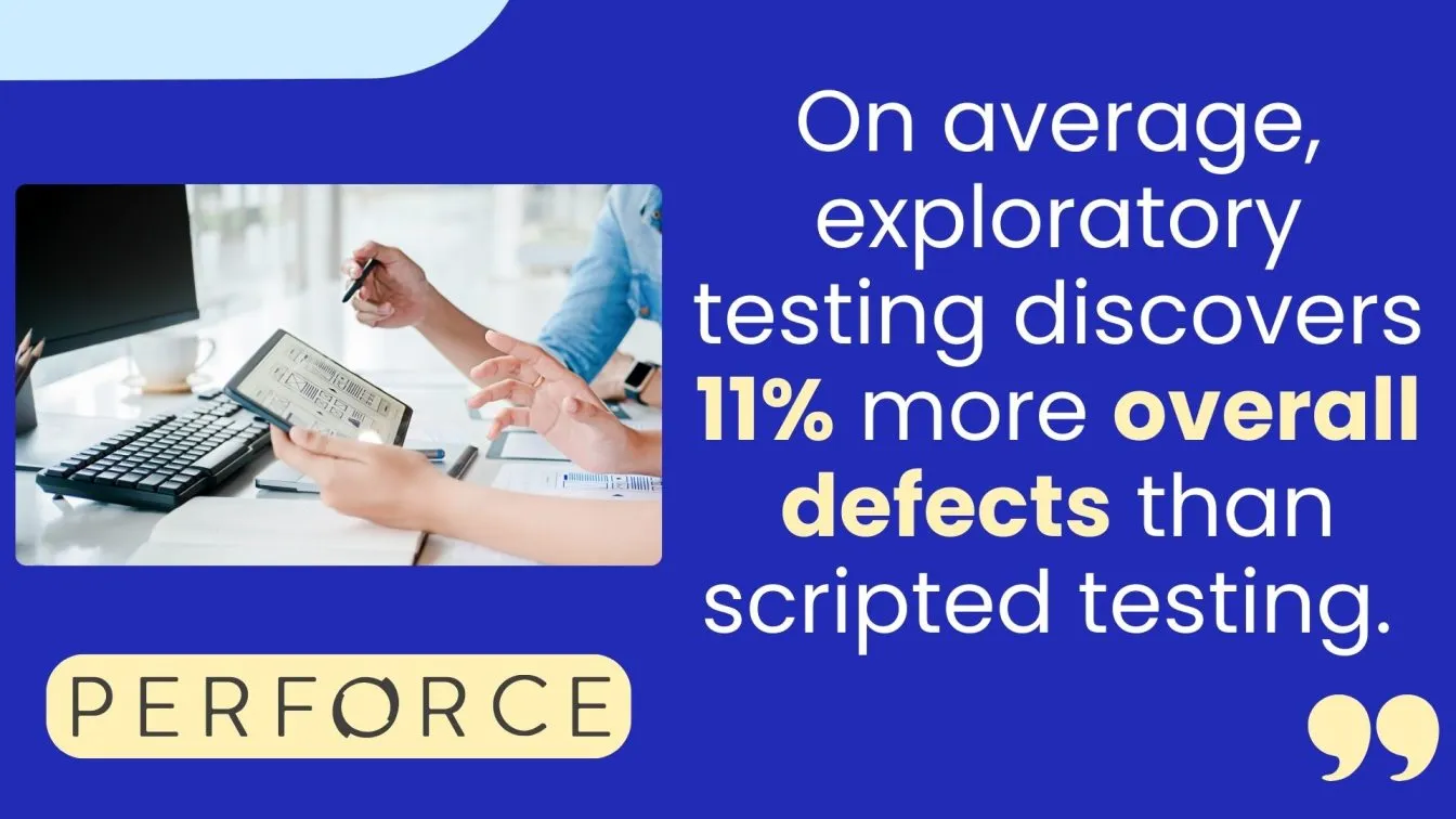 Exploratory testing uncovers 11% more defects on average