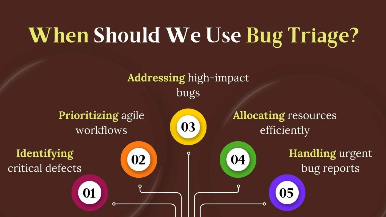 When Should We Use Bug Triage?