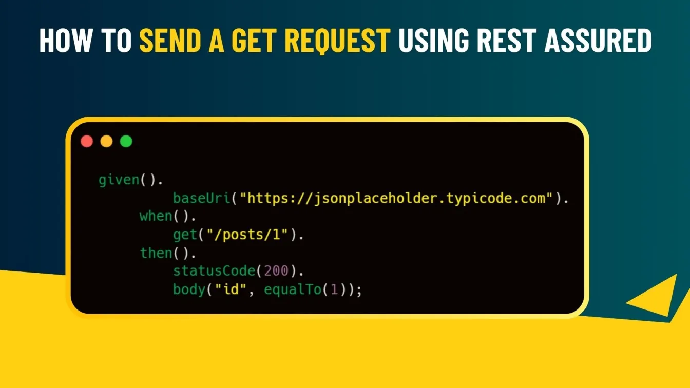 How to Send a GET Request using Rest Assured