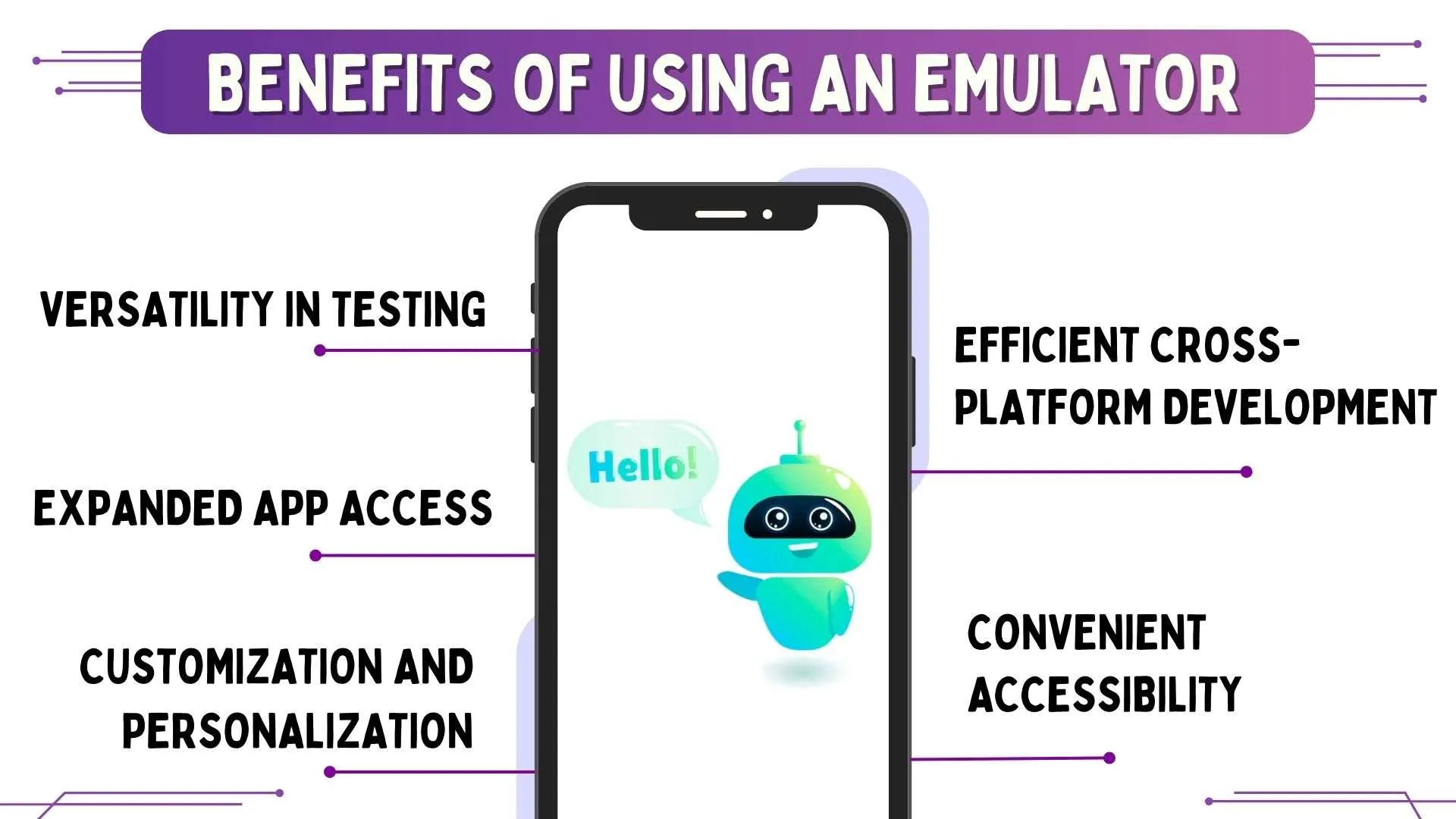 Benefits of using an emulator