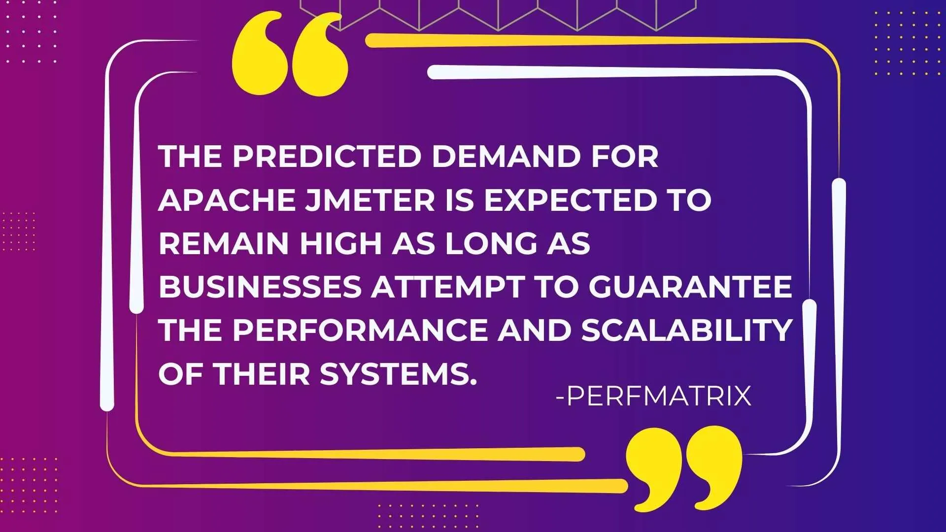 Demand of Apache JMeter