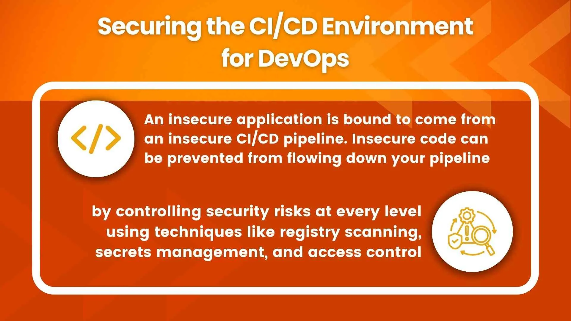 Securing the CI/CD Environment for Devops