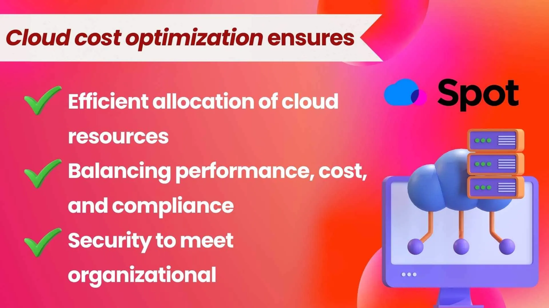 Optimizing cloud resources for effective performance