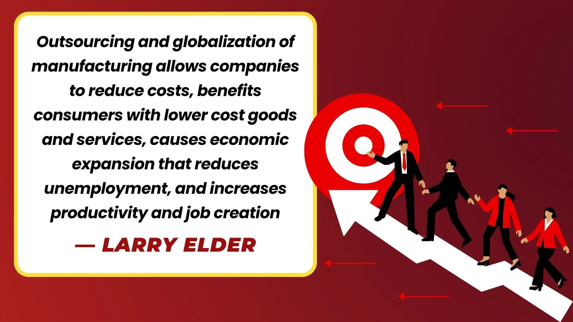 Outsourcing lowers costs, boosts growth, jobs – Larry Elder