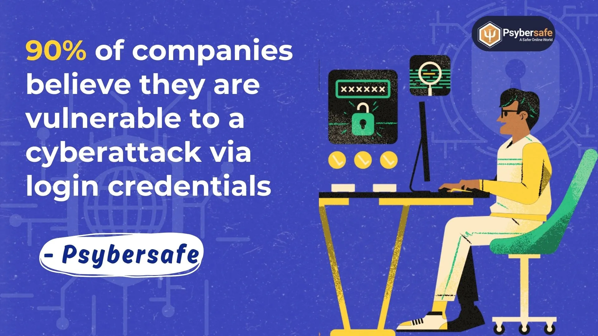 Companies fear cyberattacks via login credentials