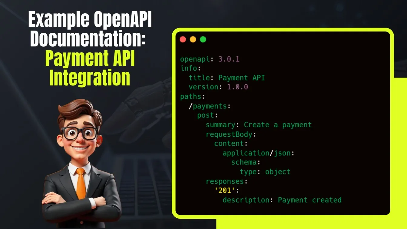 Example OpenAPI Documentation: Payment API Integration