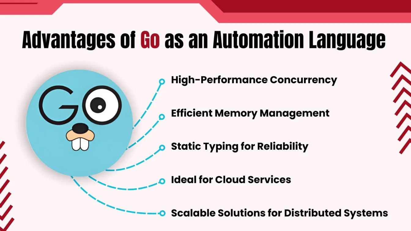 Advantages Go as an Automation Language
