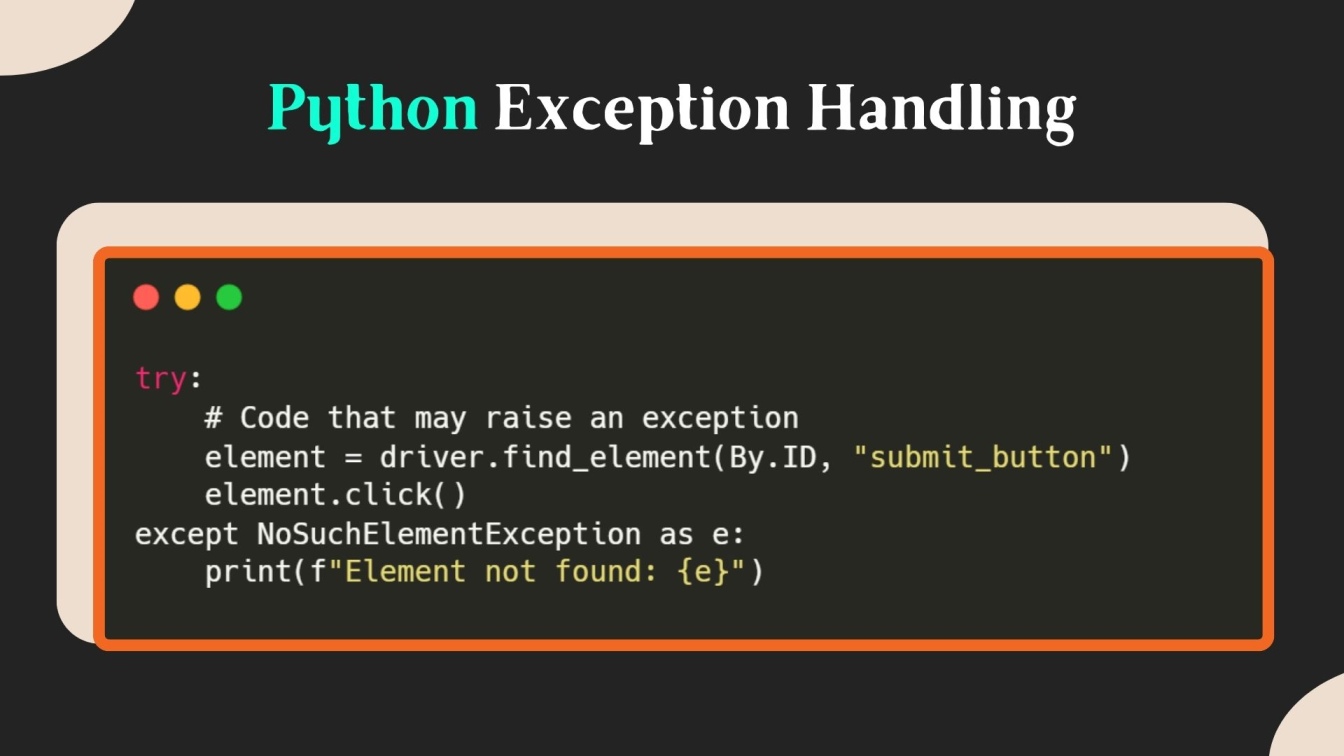 Python Exception Handling