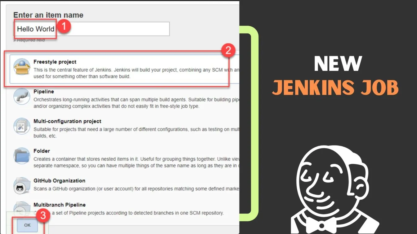 New Jenkins Job