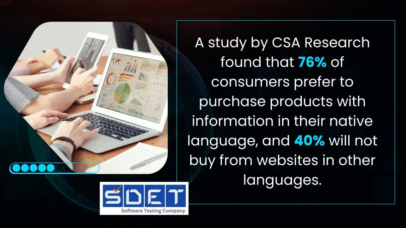 "Consumers prefer native language information"