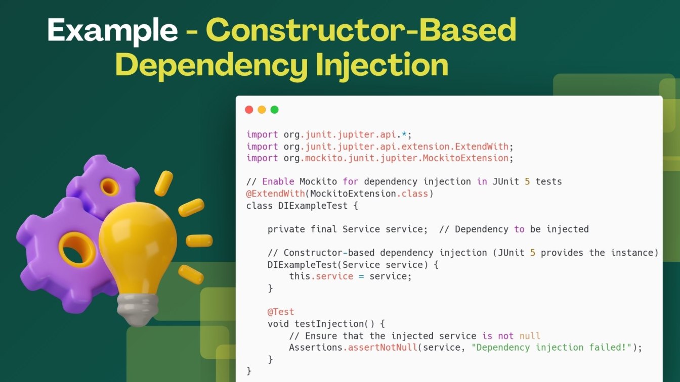 Example - Constructor-Based Dependency Injection