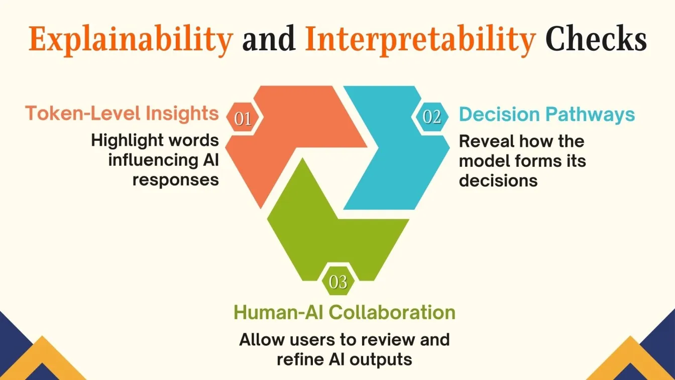 Explainability and Interpretability Checks