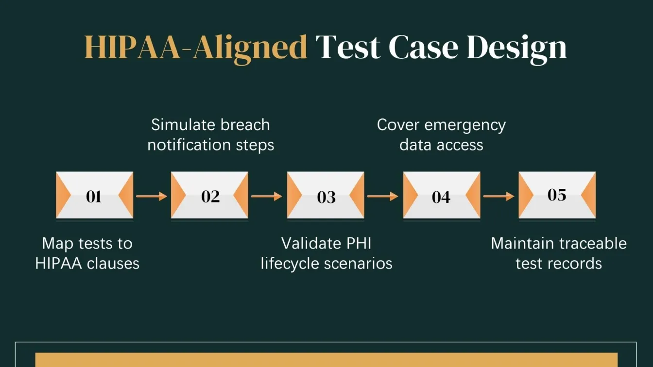 HIPAA-Aligned Test Case Design