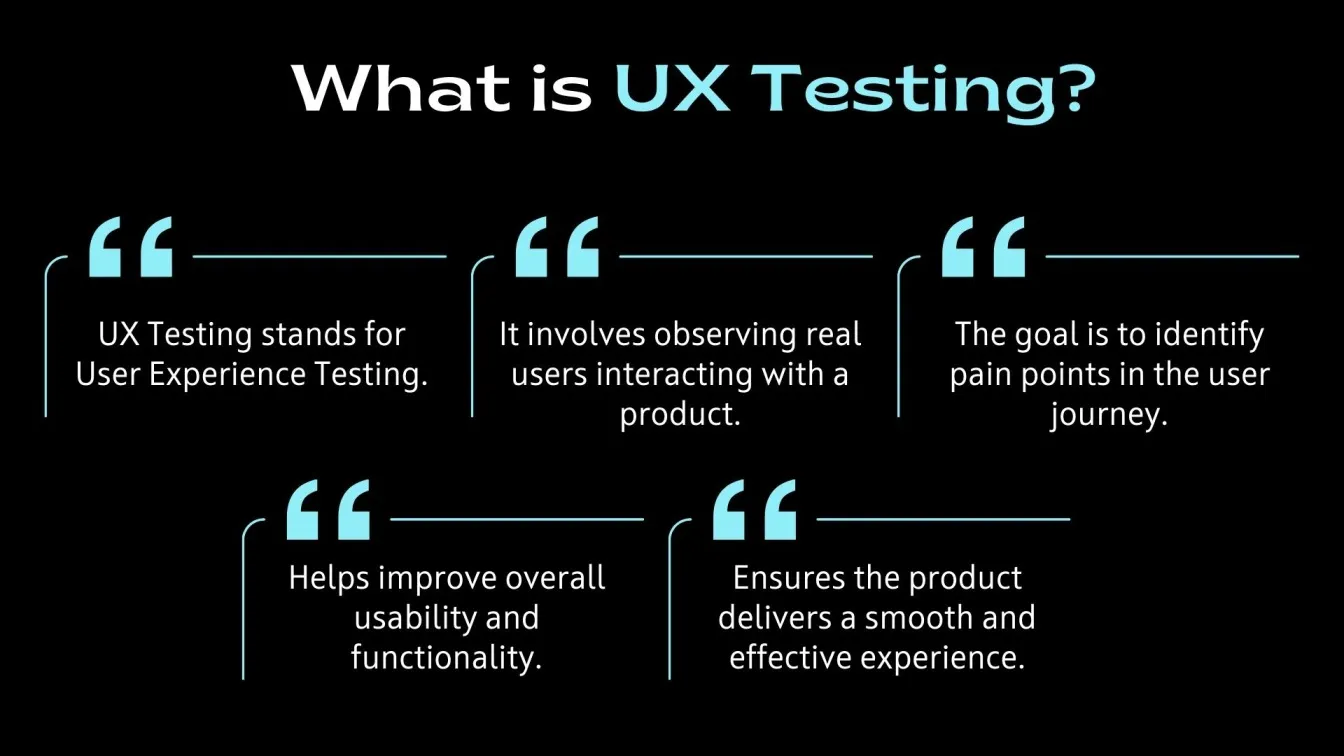 What is UX Testing?